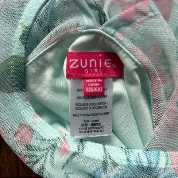 Zunie, Girls Floral Dress - Picture 9 of 11